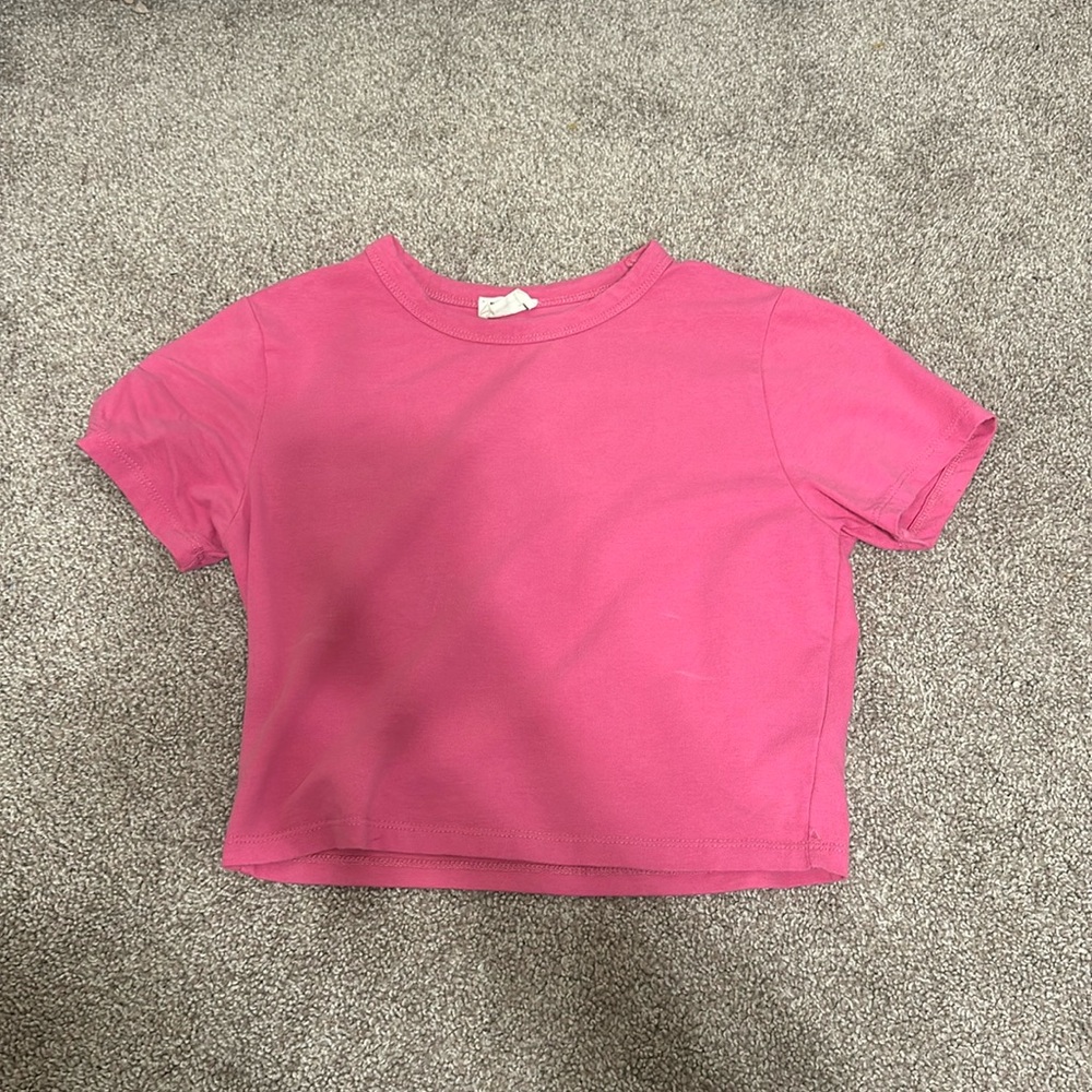 Small pink cotton on top